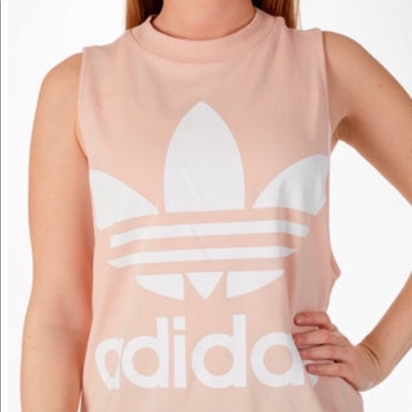 🆕 | Adidas | Muscle Tank Top (RARE COLOR) Blush - Picture 2 of 8
